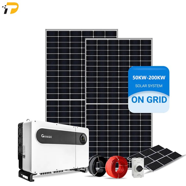200KW Rooftop On-Grid Solar System 200KW Rooftop On-Grid Solar System